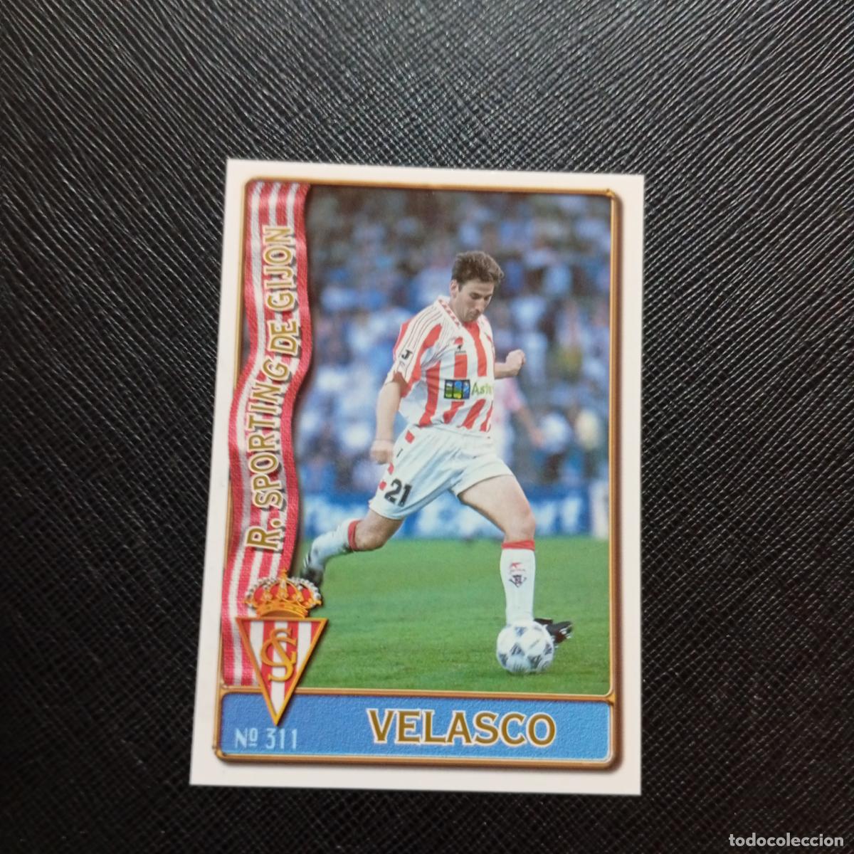 Cromos de Futebol: 311 VELASCO SPORTING GIJON MUNDICROMO 1996 1997 CROMO FUTBOL LIGA 96 97 - A207 PG347