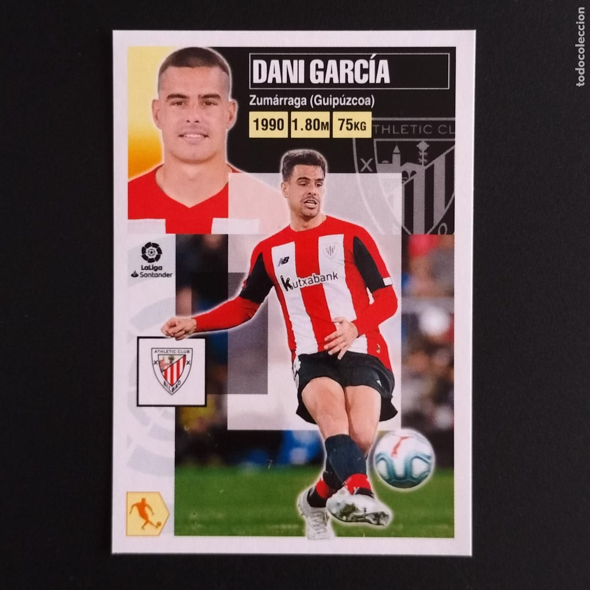 Football Stickers: N&ordm; 10 DANI GARCIA ATHLETIC BILBAO CROMOS LALIGA SANTANDER ESTE 2020 2021 20 21 LIGA PANINI