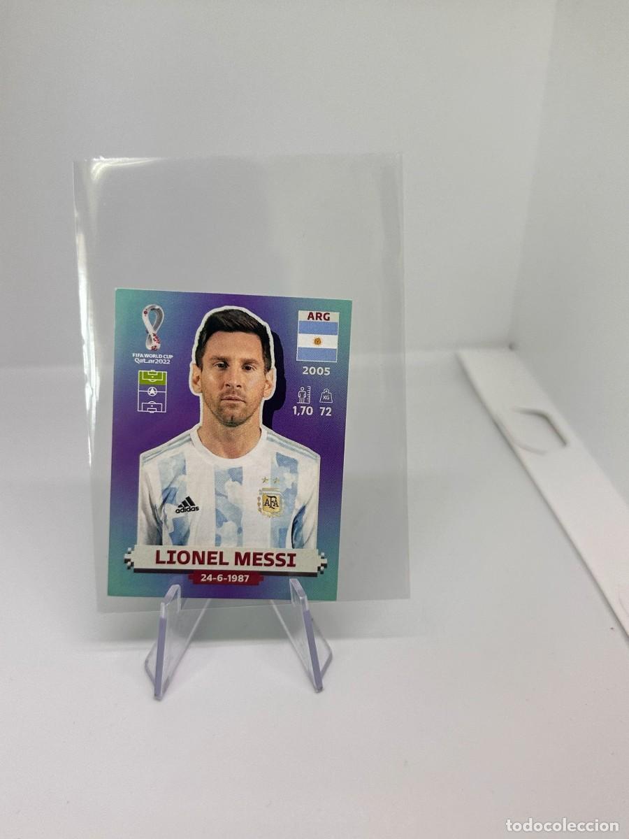Football Stickers: Messi Argentina Panini Fifa World Cup Qatar 2022