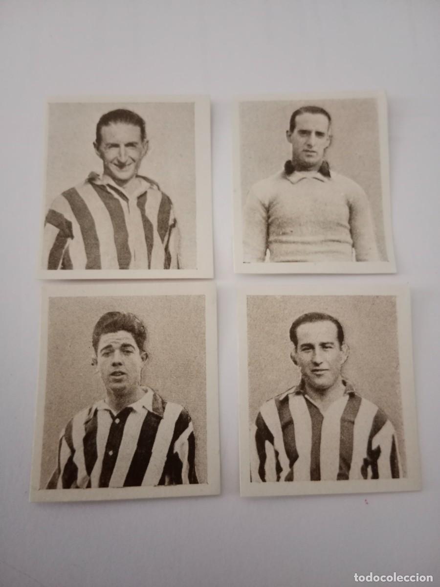 Football Stickers: MINI CROMOS NUEVOS PAPEL DE FUMAR FOOT-BALL LAPORTA VALOR ALCOY 1925 JUGADORES ATLETICO MADRID