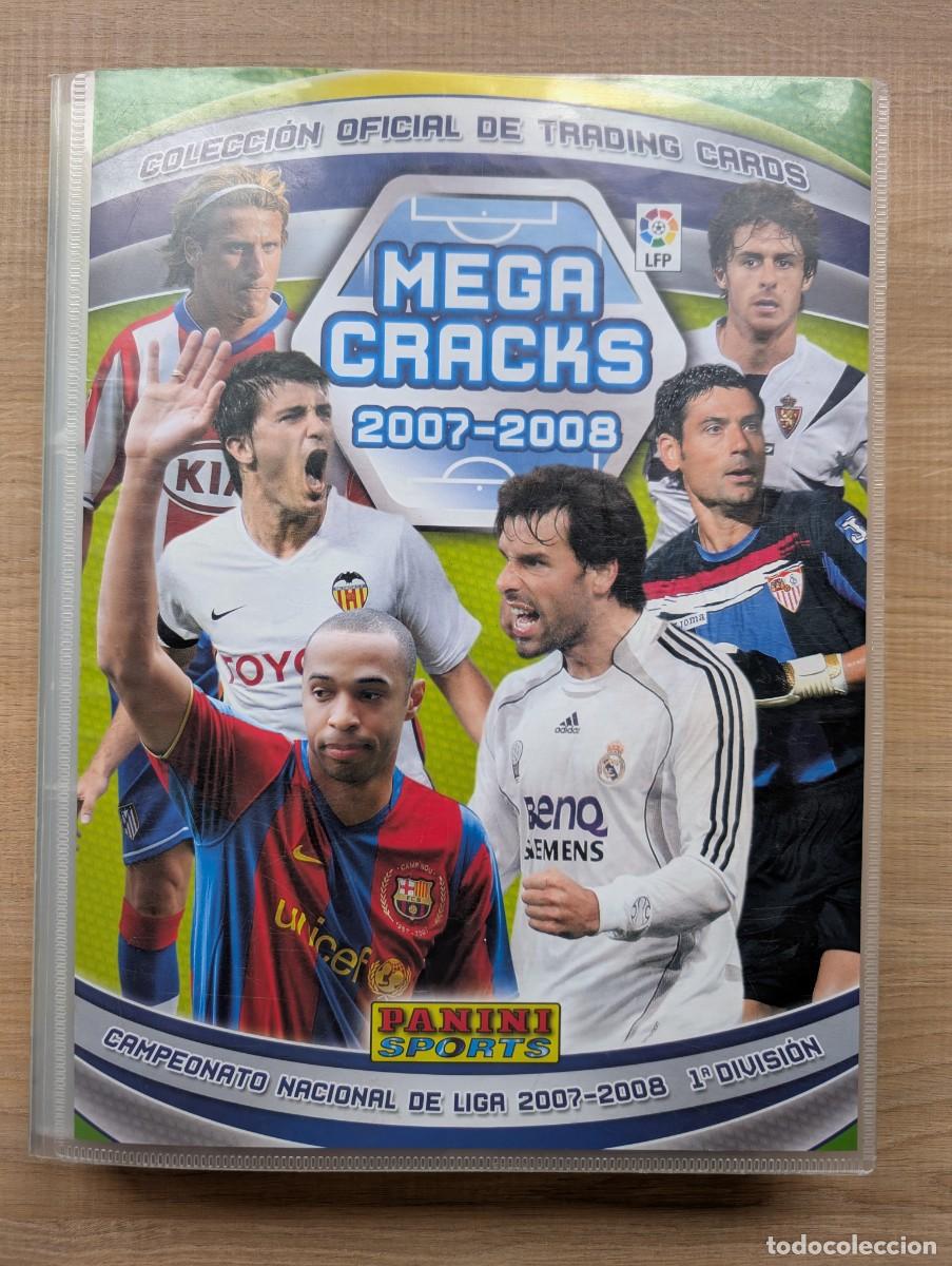 Football Stickers: &Aacute;lbum Megacracks 2007-2008 Panini Incompleto (530 cards con 69 Messi y 387 Messi Megaestrella)
