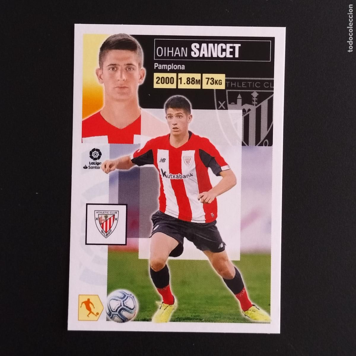 Football Stickers: N&ordm; 13 OIHAN SANCET ATHLETIC BILBAO CROMOS LALIGA SANTANDER ESTE 2020 2021 20 21 LIGA PANINI