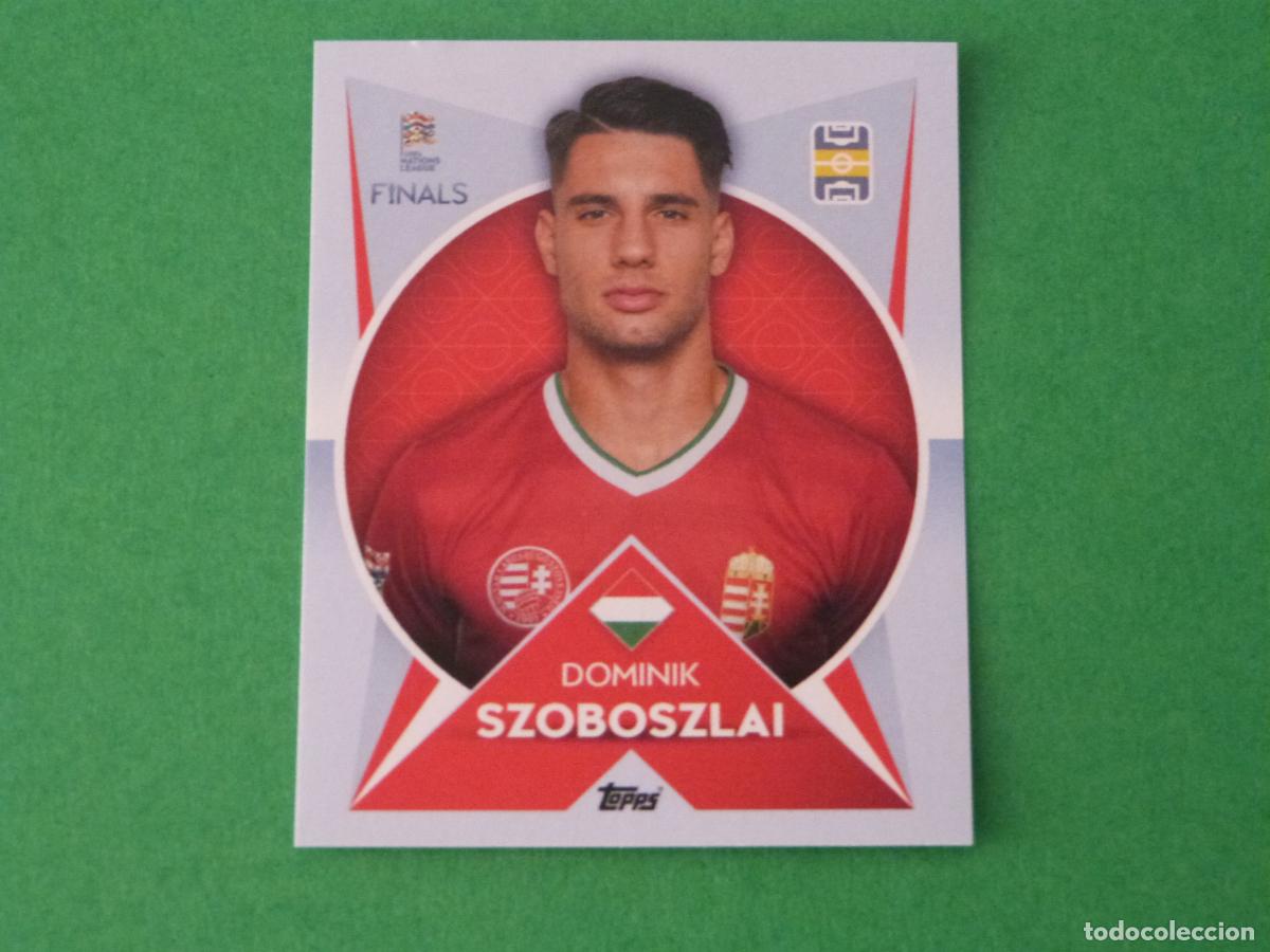 Football Stickers: CROMO FUTBOL SZOBOSZLAI HUNGRIA SIN PEGAR N&ordm; 74 THE ROAD TO FINALS NATIONS LEAGUE 2022 TOPPS