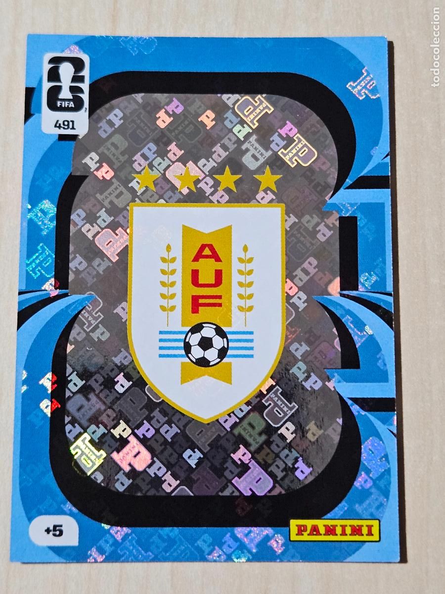 Football Stickers: N&ordm; 491 ESCUDO URUGUAY FIFA WORLD CUP 2026 26 ADRENALYN XL