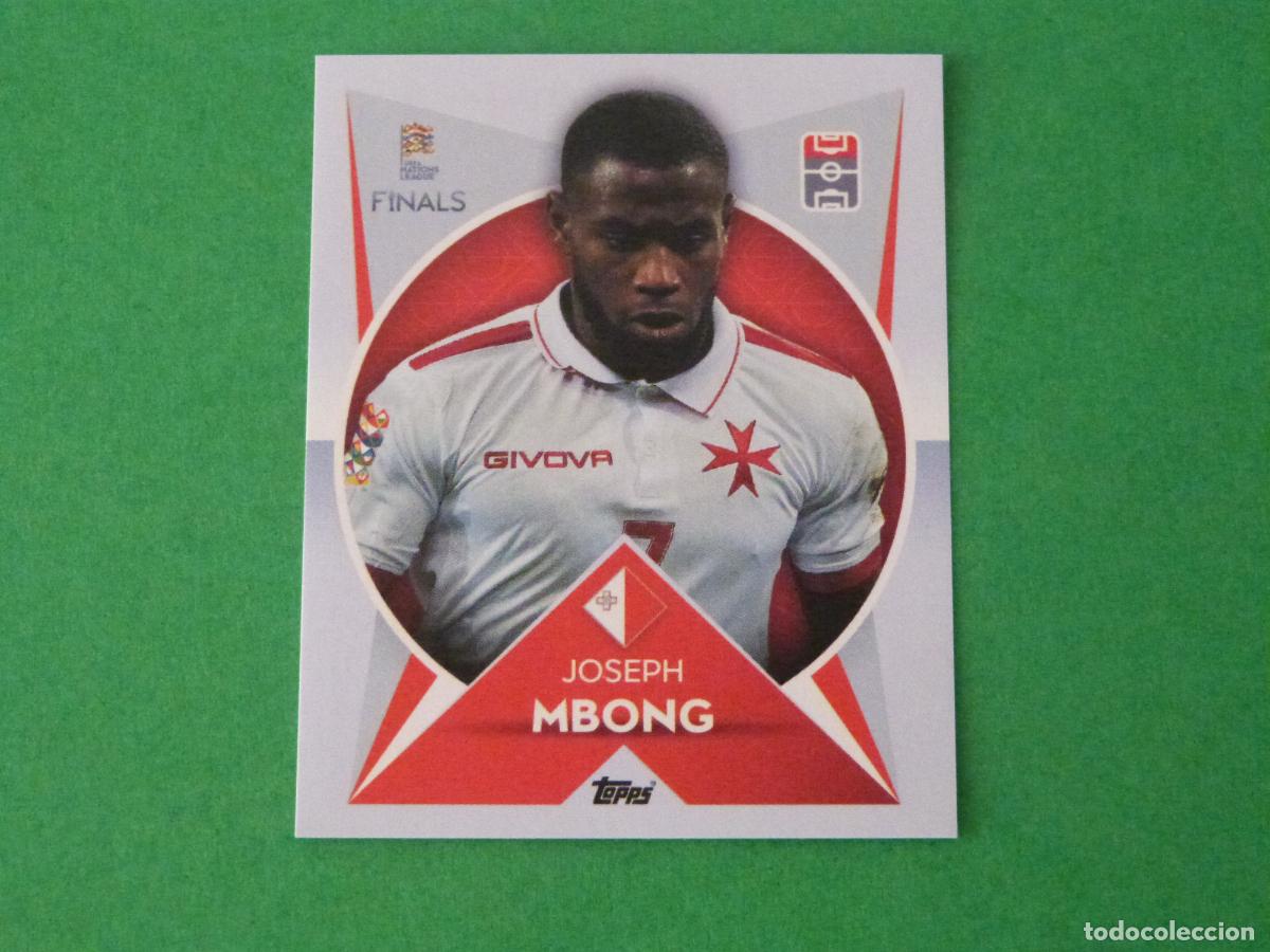 Football Stickers: CROMO FUTBOL MBONG MALTA SIN PEGAR N&ordm; 72 THE ROAD TO FINALS NATIONS LEAGUE 2022 TOPPS