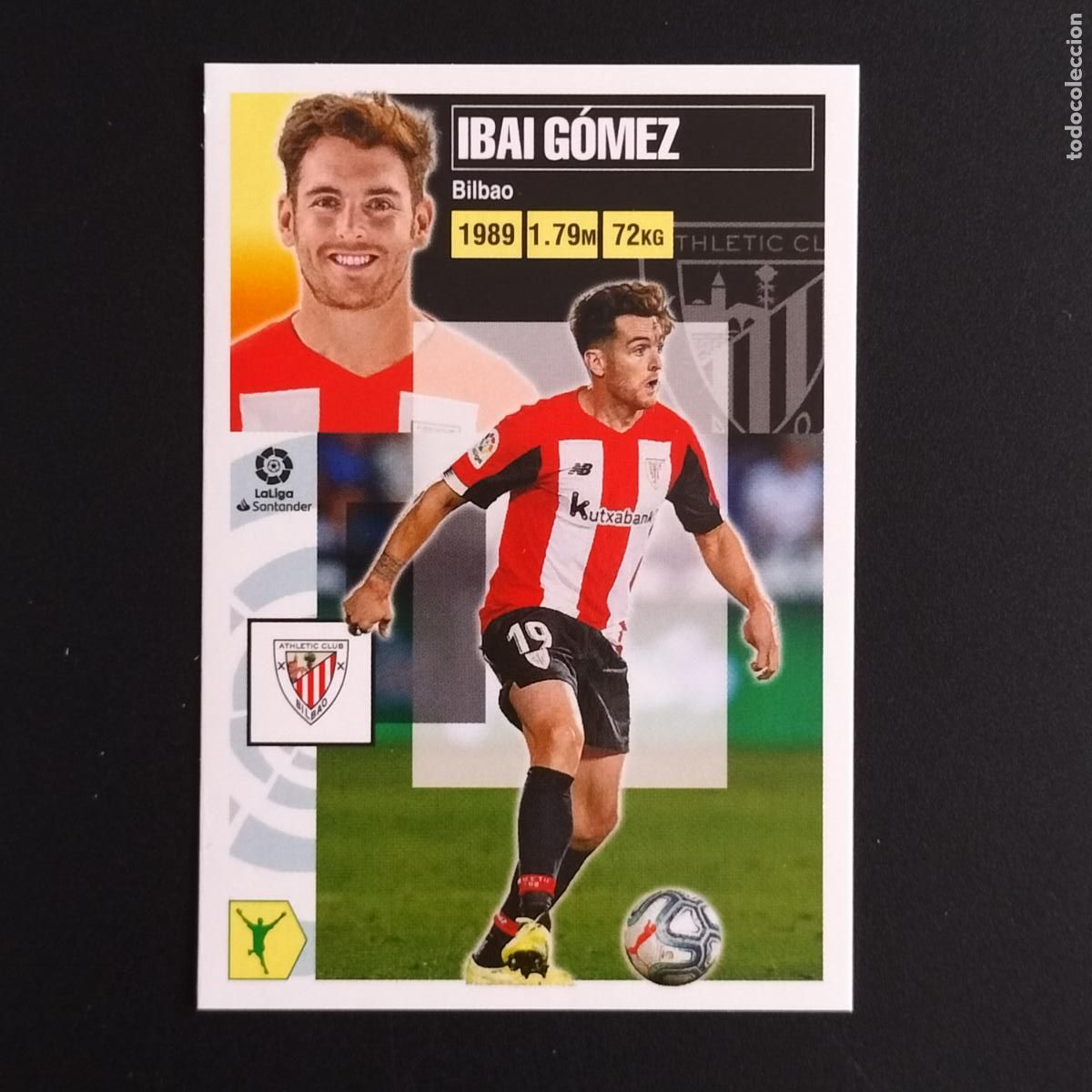 Cromos de F&uacute;tbol: N&ordm; 16 A IBAI GOMEZ ATHLETIC BILBAO LALIGA SANTANDER ESTE 2020 2021 20 21 LIGA PANINI