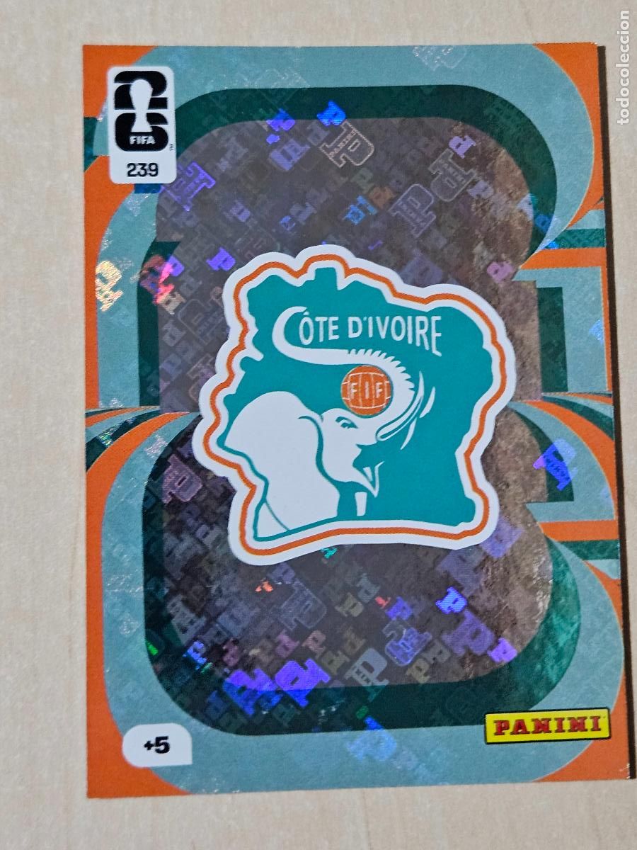 Cromos de F&uacute;tbol: N&ordm; 239 ESCUDO COSTA DE MARFIL FIFA WORLD CUP 2026 26 ADRENALYN XL