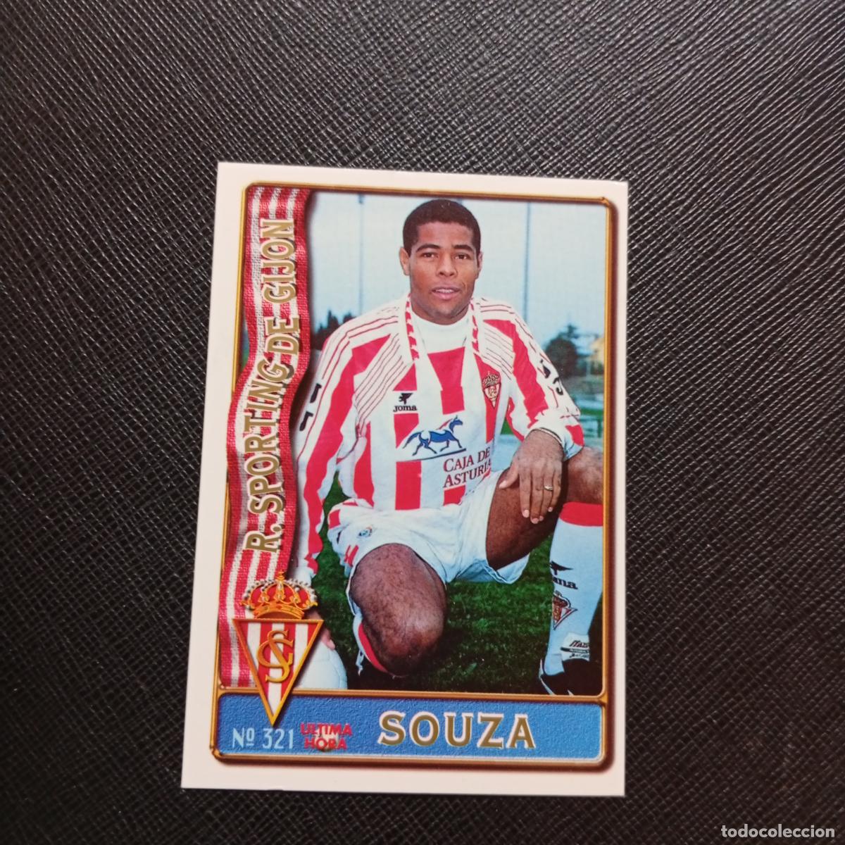 Cromos de F&uacute;tbol: 321 SOUZA SPORTING GIJON MUNDICROMO 1996 1997 CROMO FUTBOL LIGA 96 97 - A207 PG359 ULTIMA HORA