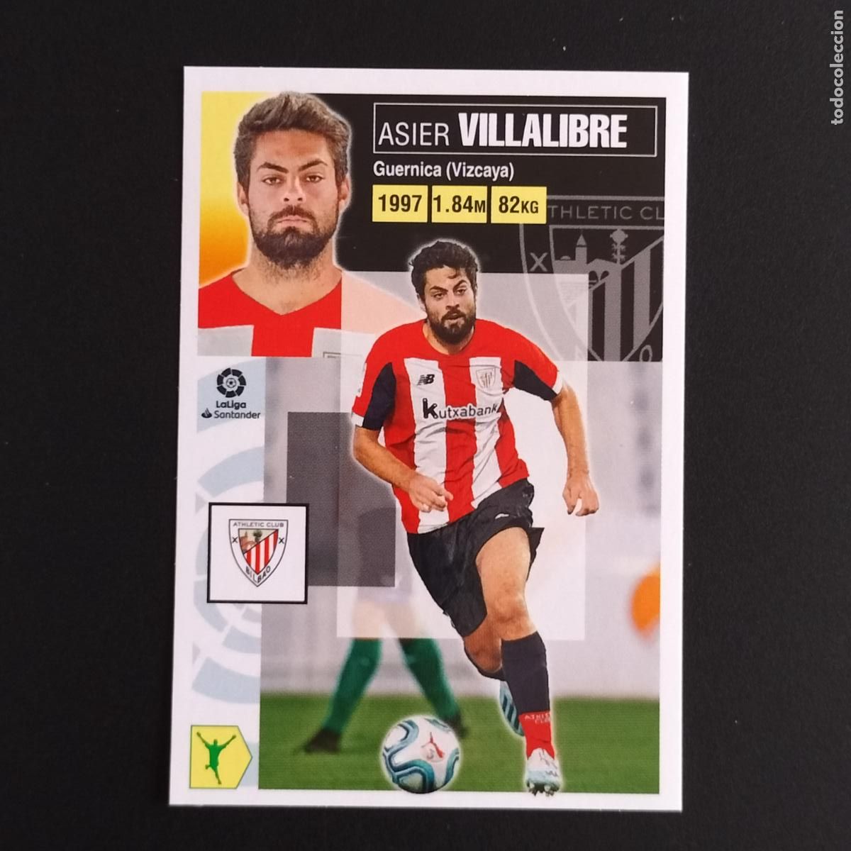 Cromos de F&uacute;tbol: N&ordm; 18 VILLALIBRE ATHLETIC BILBAO LALIGA SANTANDER ESTE 2020 2021 20 21 LIGA PANINI