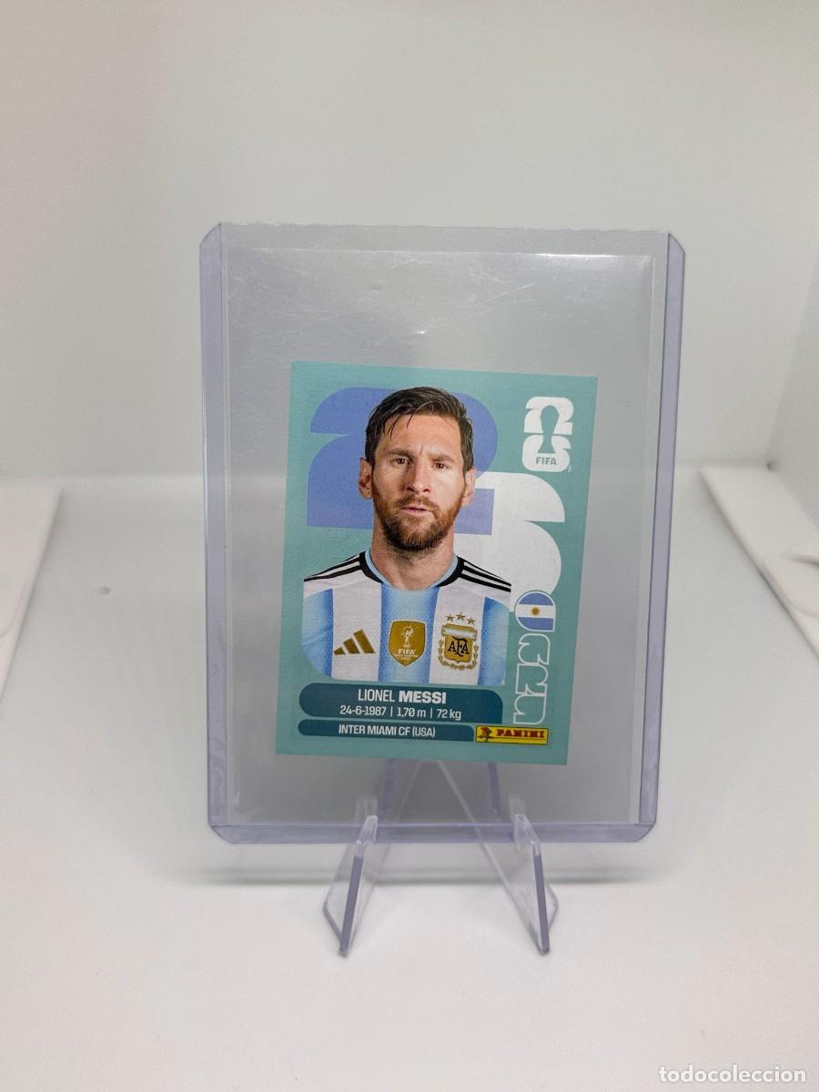 Cromos de F&uacute;tbol: Messi Argentina Panini Fifa World Cup Qatar 2026