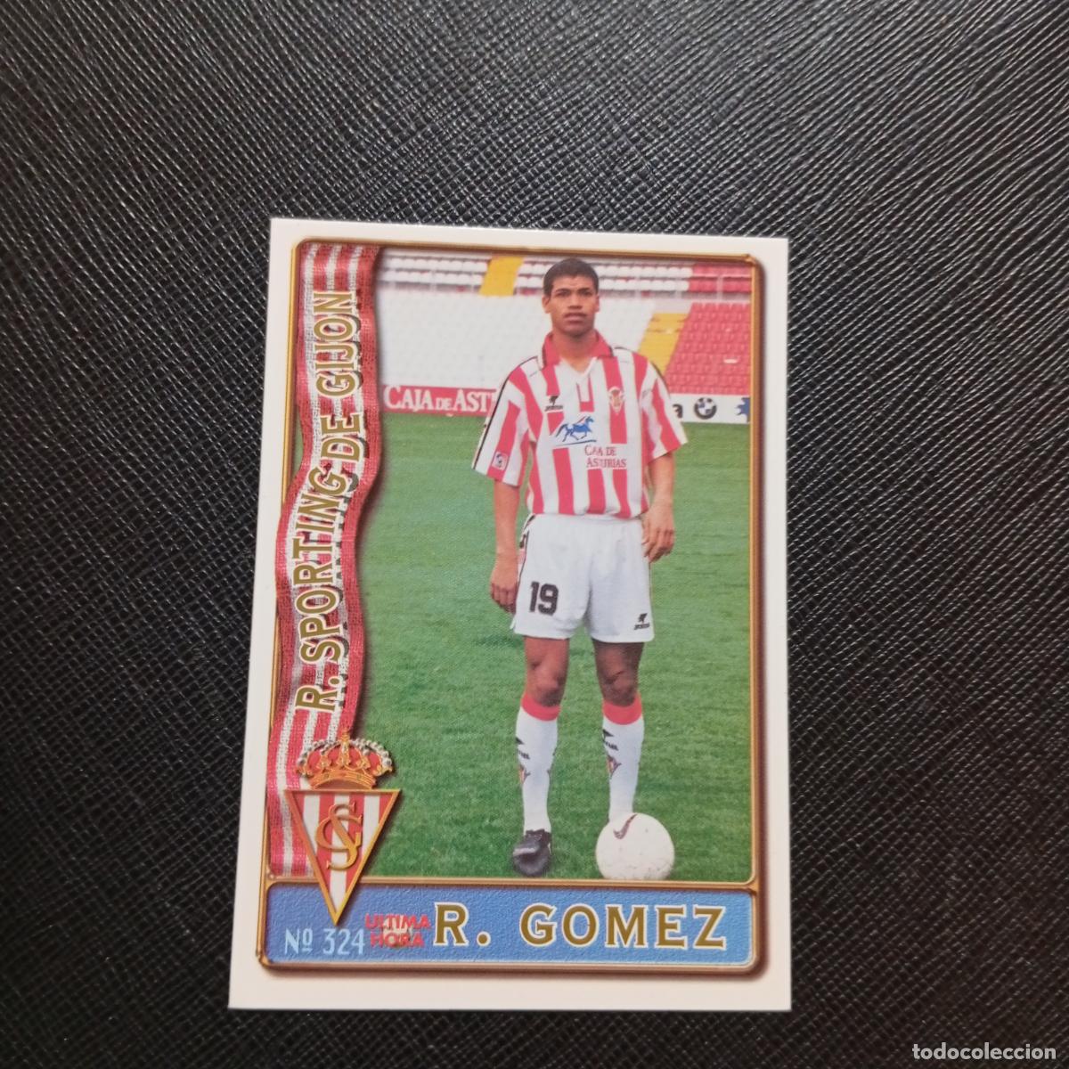 Cromos de F&uacute;tbol: 324 R GOMEZ SPORTING GIJON MUNDICROMO 1996 1997 CROMO FUTBOL LIGA 96 97 - A207 PG359 ULTIMA HORA