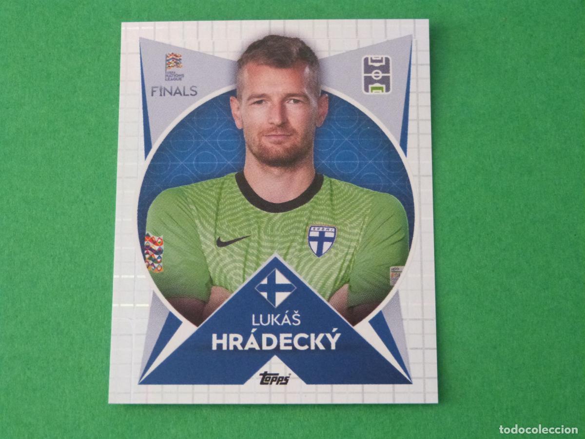 Cromos de F&uacute;tbol: CROMO FUTBOL HRADECKY FINLANDIA SIN PEGAR N&ordm; 32 THE ROAD TO FINALS NATIONS LEAGUE 2022 TOPPS
