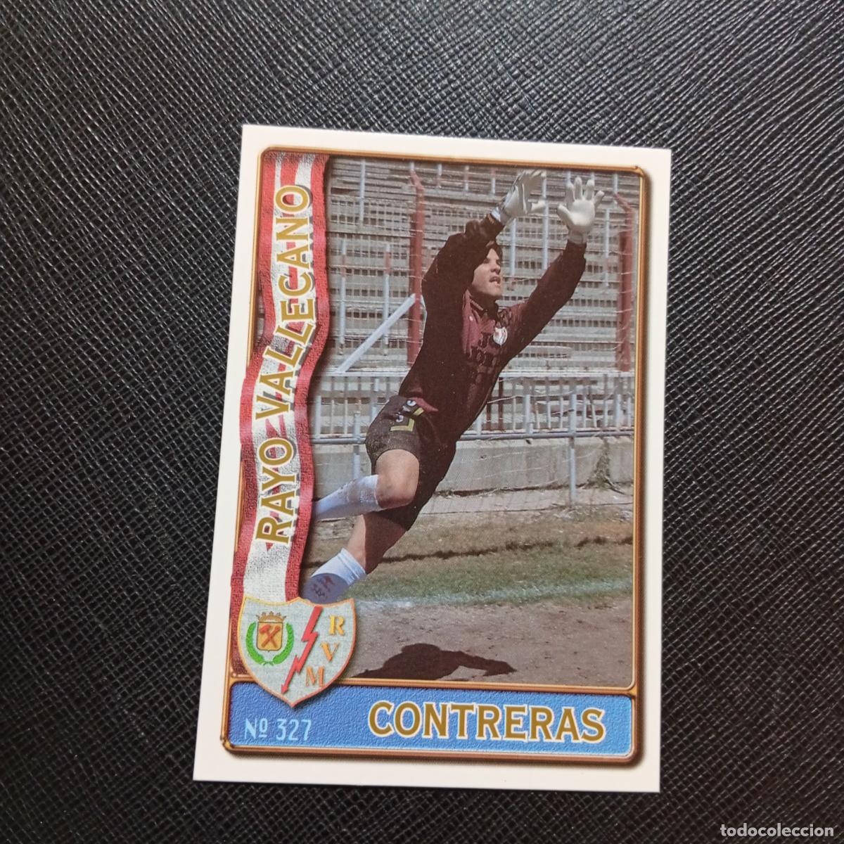 Cromos de F&uacute;tbol: 327 CONTRERAS RAYO VALLECANO MUNDICROMO 1996 1997 CROMO FUTBOL LIGA 96 97 - A207 PG366