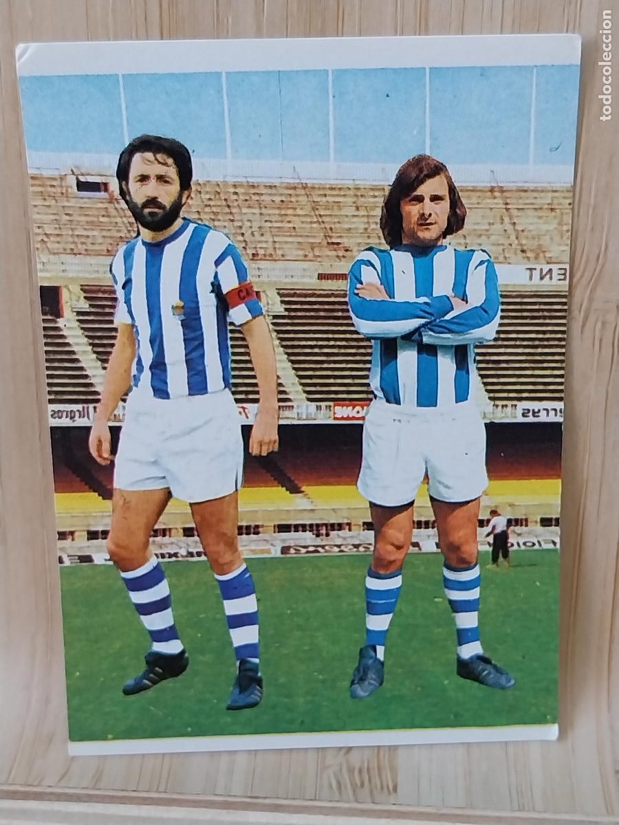 Cromos de F&uacute;tbol: URANGA *--* ARZAC REAL SOCIEDAD # 114 LIGA 1975 75 76 ED RUIROMER ROMERO CROMO SIN PEGAR NUNCA