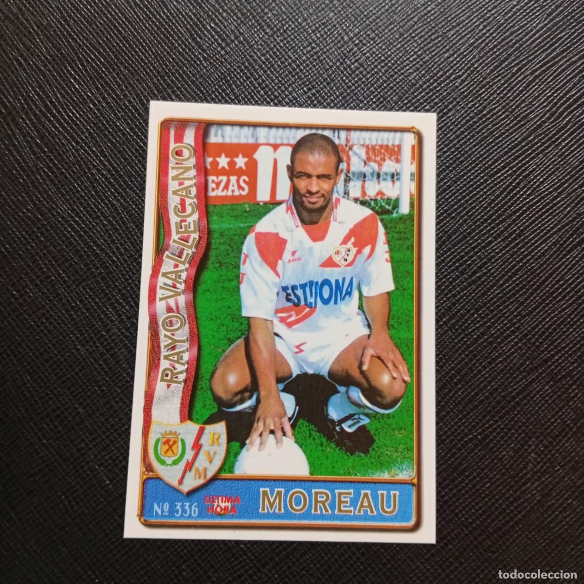 Cromos de F&uacute;tbol: 336 MOREAU VALLECANO MUNDICROMO 1996 1997 CROMO FUTBOL LIGA 96 97 - A207 PG372 ULTIMA HORA