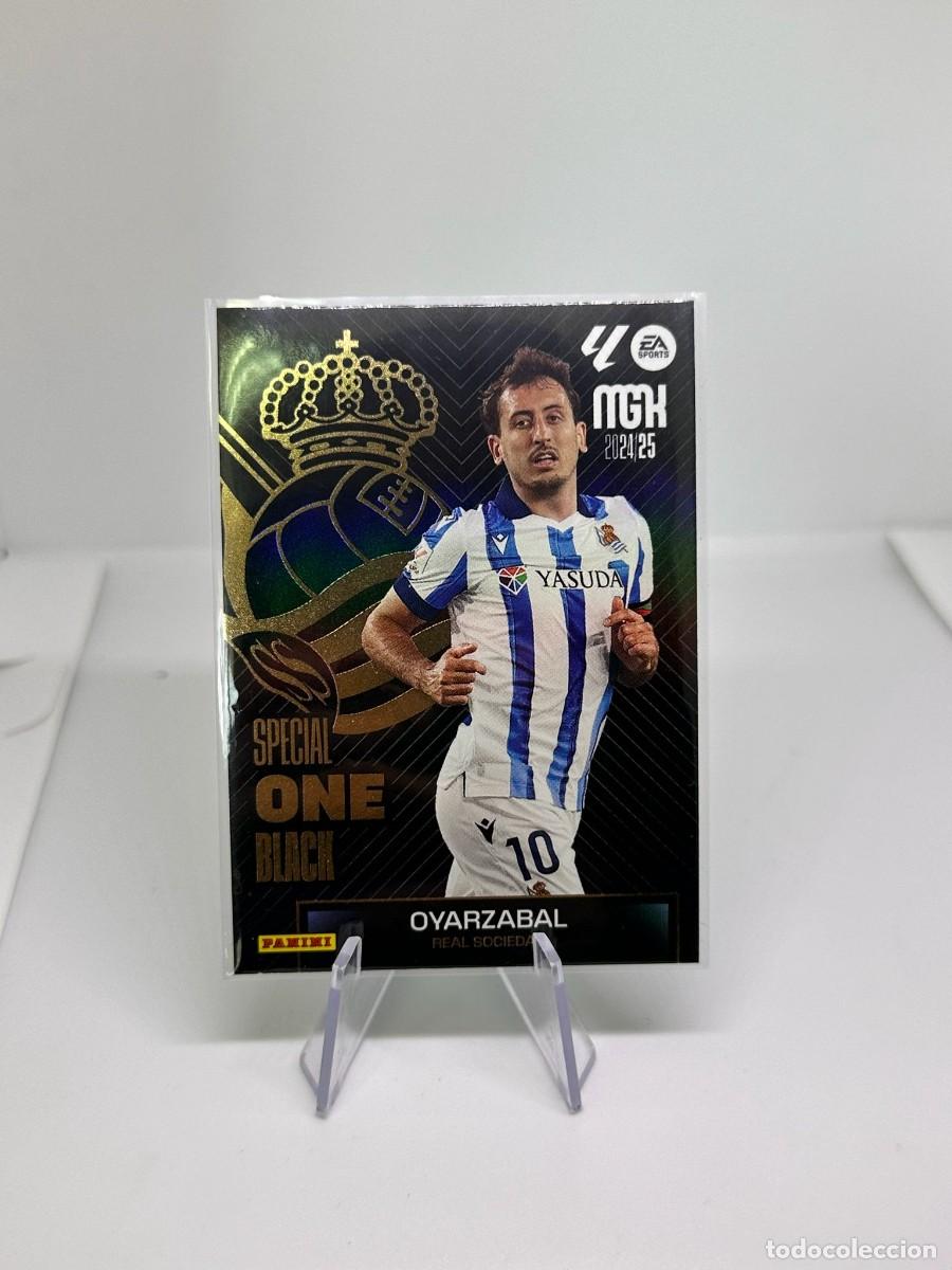 Cromos de F&uacute;tbol: Oyarzabal Real Sociedad Special One Black Panini Megacracks 2024 25