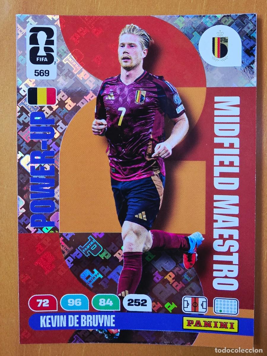 Cromos de F&uacute;tbol: 569 Kevin de Bruyne, B&eacute;lgica, Power-Up Midfield Maestro, Adrenalyn XL Fifa World Cup 2026 Mundial 26