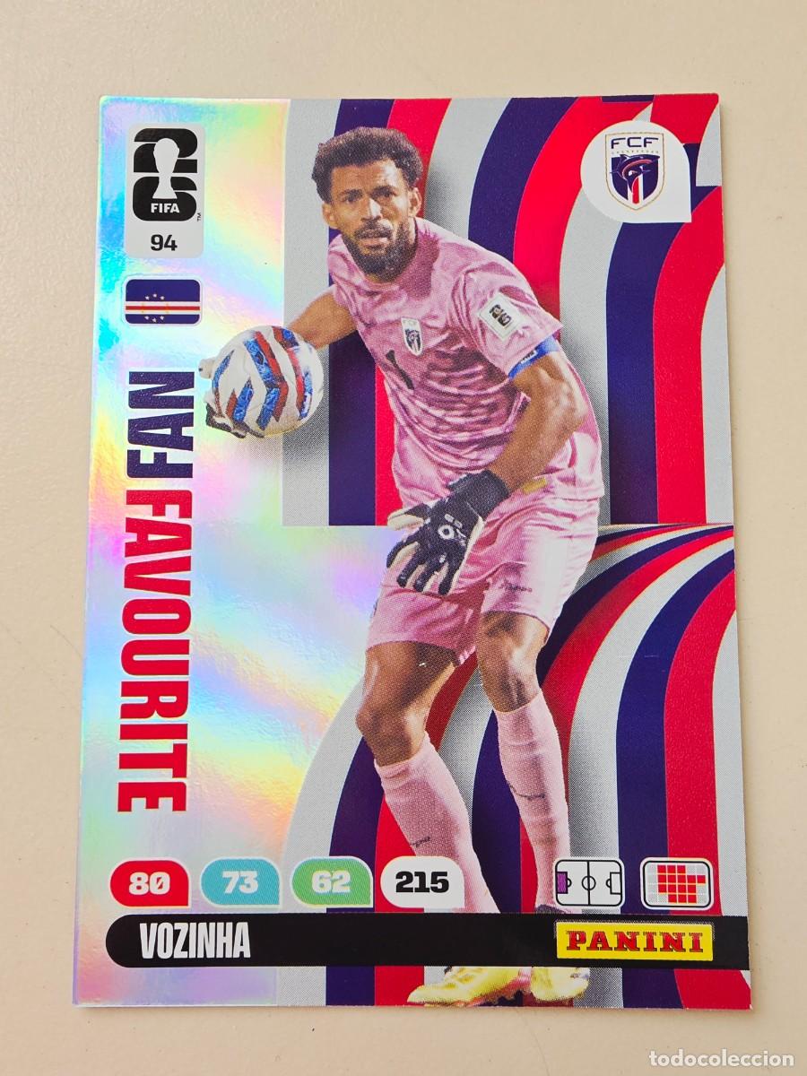 Cromos de F&uacute;tbol: 94 Vozinha, Fan Favourite, Cabo Verde, Adrenalyn XL Fifa World Cup 2026 Mundial 26