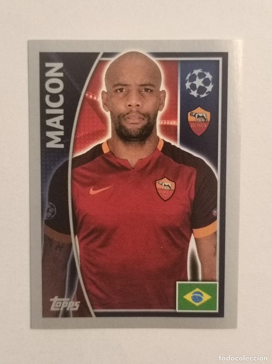 Cromos de F&uacute;tbol: #337 MAICON (ROMA) UEFA CHAMPIONS LEAGUE 2015/2016 TOPPS