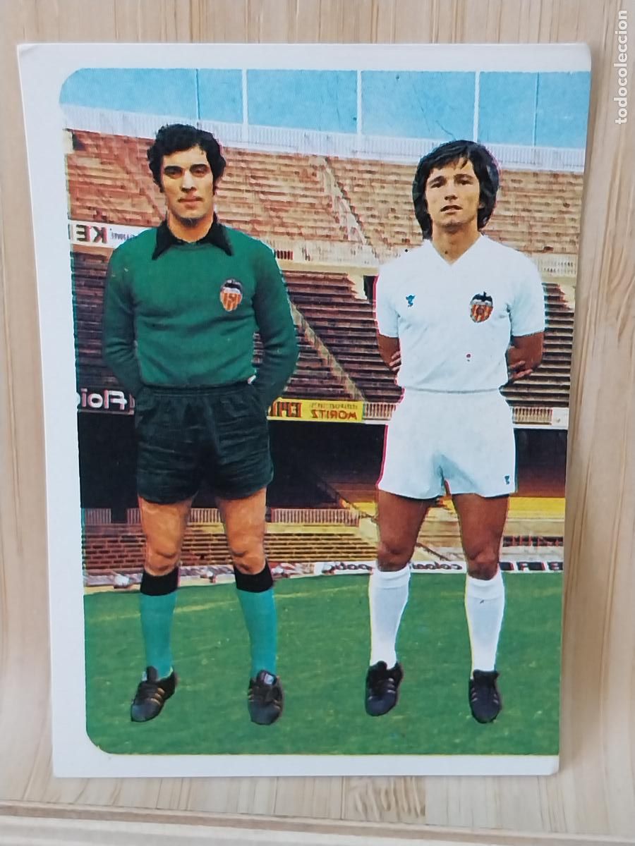 Cromos de F&uacute;tbol: TIRAPU *-**-* BALAGUER VALENCIA # 129 LIGA 1975 75 76 ED RUIROMER CROMO SIN PEGAR NUNCA