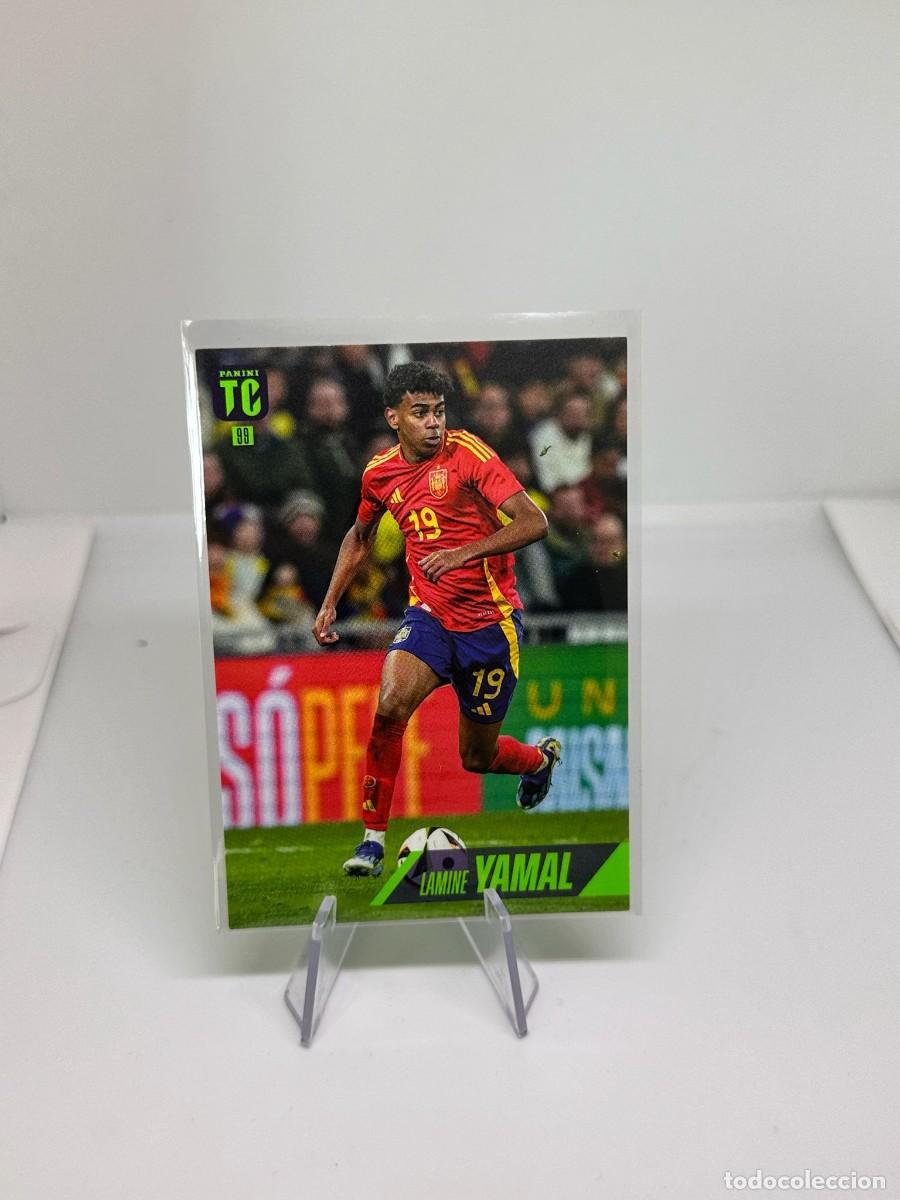 Cromos de F&uacute;tbol: Lamine Yamal Espa&ntilde;a Panini Top Class 2024 25