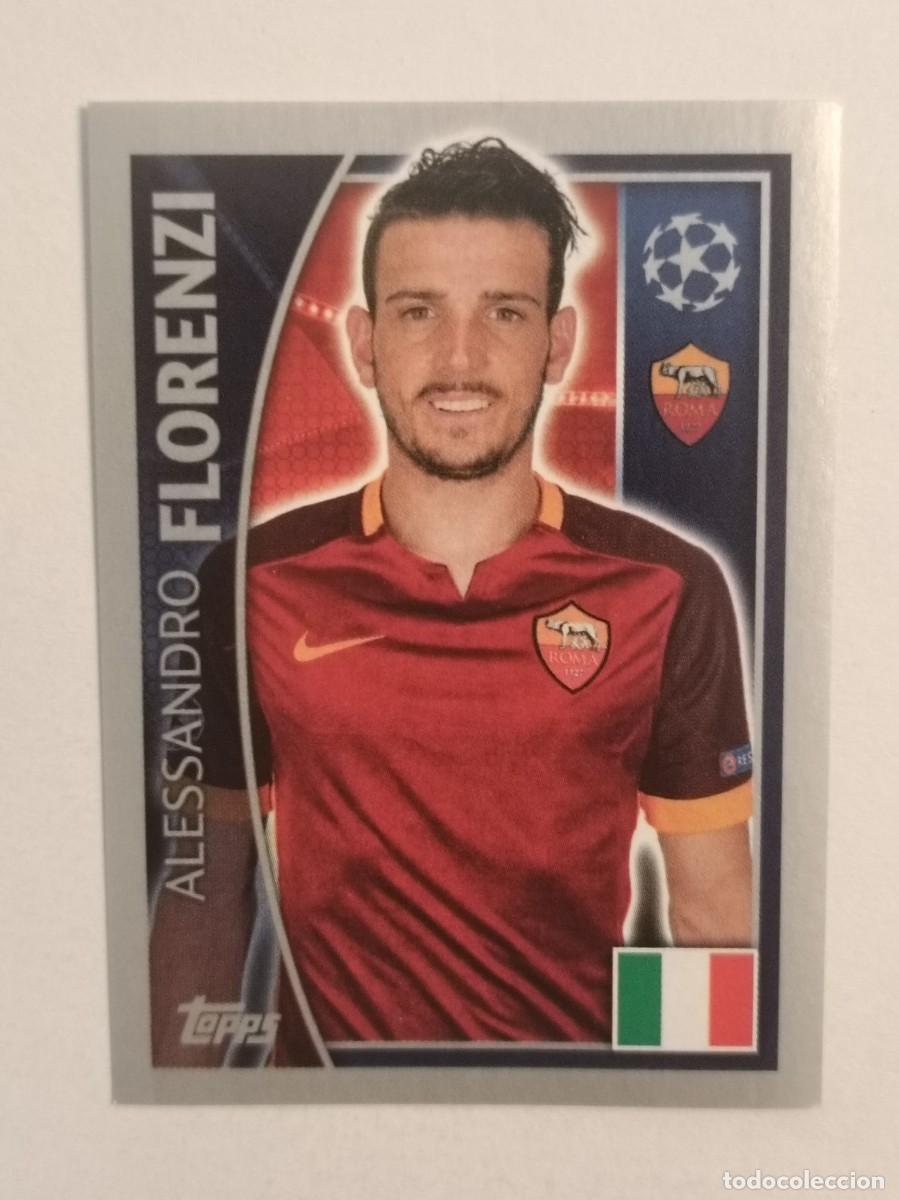 Cromos de F&uacute;tbol: #344 FLORENZI (ROMA) UEFA CHAMPIONS LEAGUE 2015/2016 TOPPS