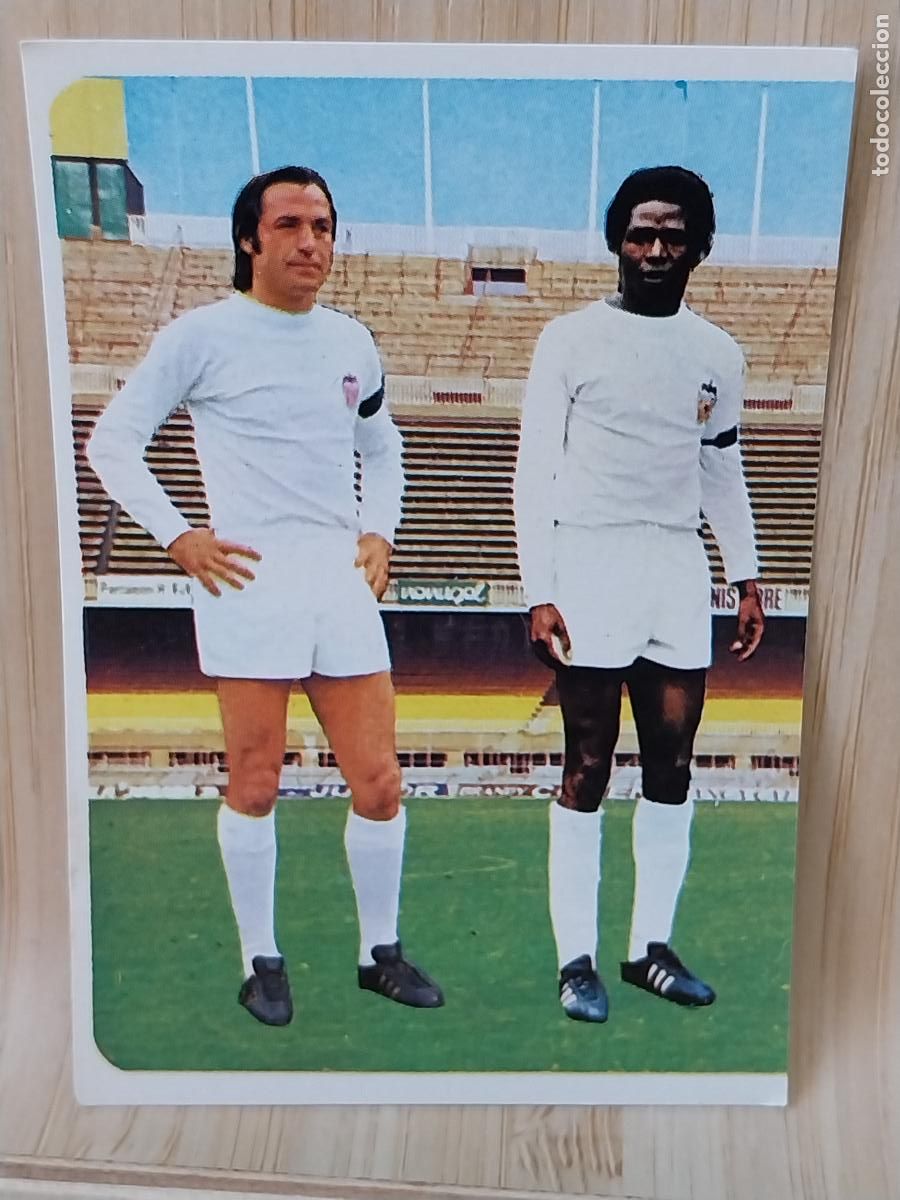 Cromos de F&uacute;tbol: KEITA *-**-* QUINO VALENCIA # 133 LIGA 1975 75 76 ED RUIROMER CROMO SIN PEGAR NUNCA