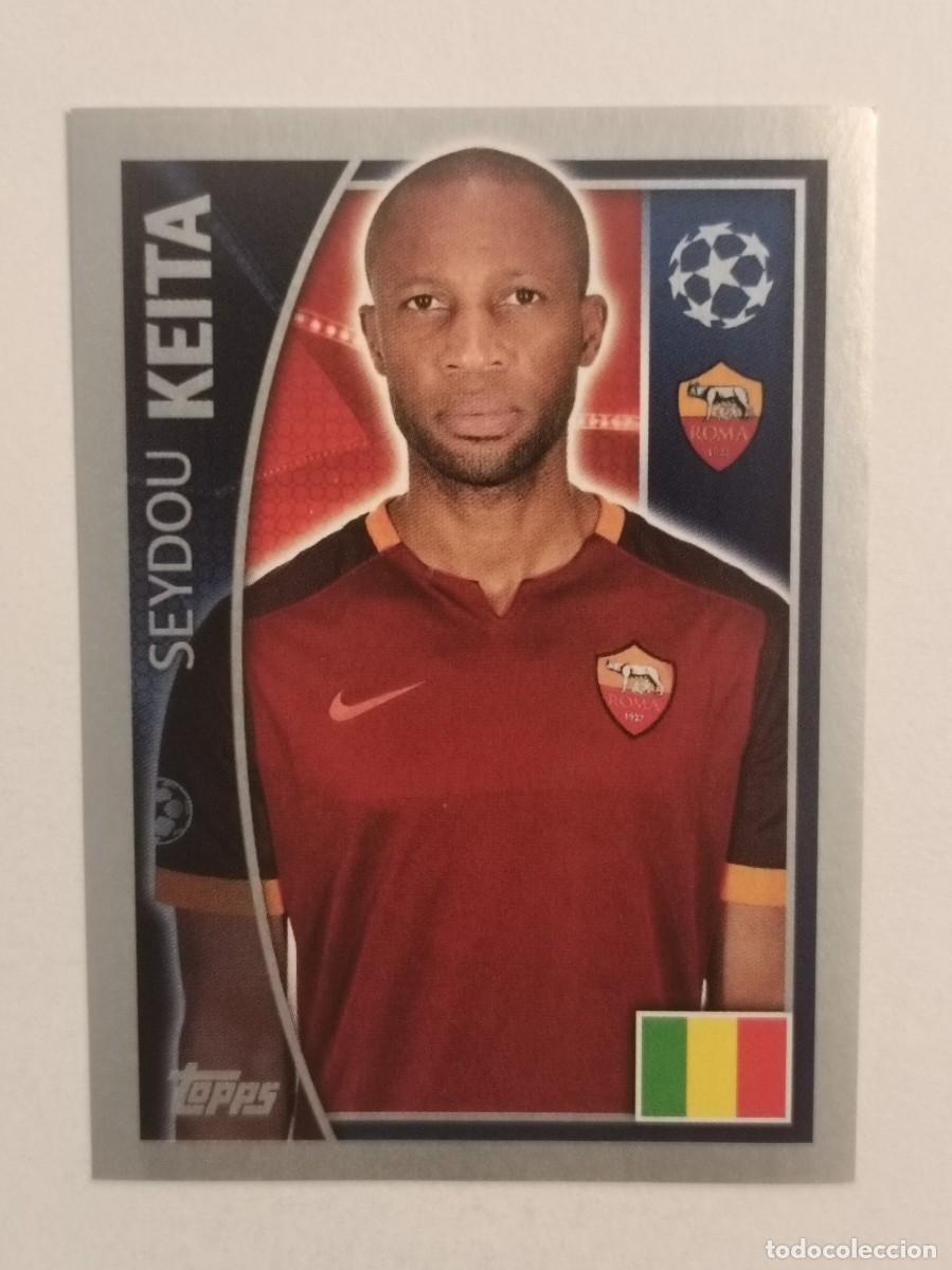 Cromos de F&uacute;tbol: #345 KEITA (ROMA) UEFA CHAMPIONS LEAGUE 2015/2016 TOPPS