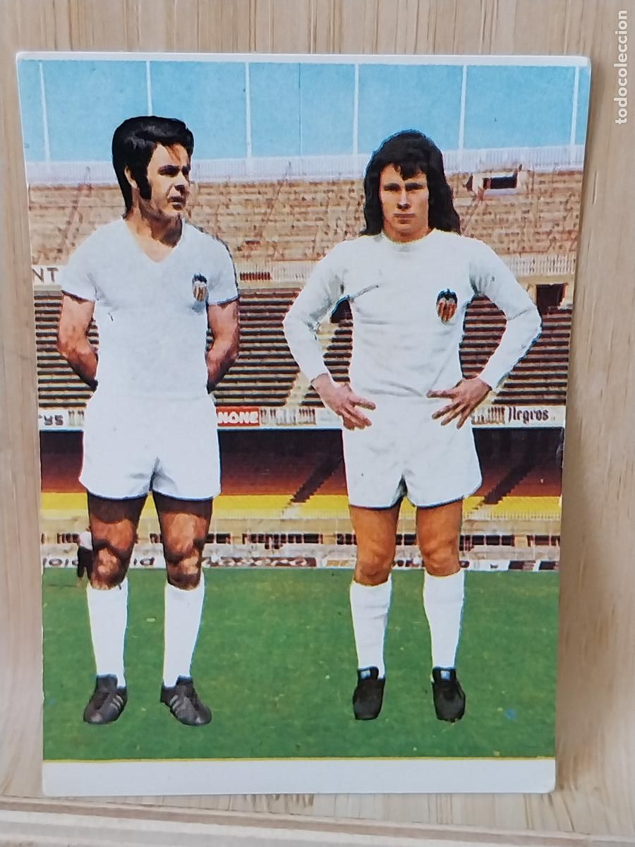 Cromos de F&uacute;tbol: BARRERO *-**-* ANTON VALENCIA # 135 LIGA 1975 75 76 ED RUIROMER CROMO SIN PEGAR NUNCA