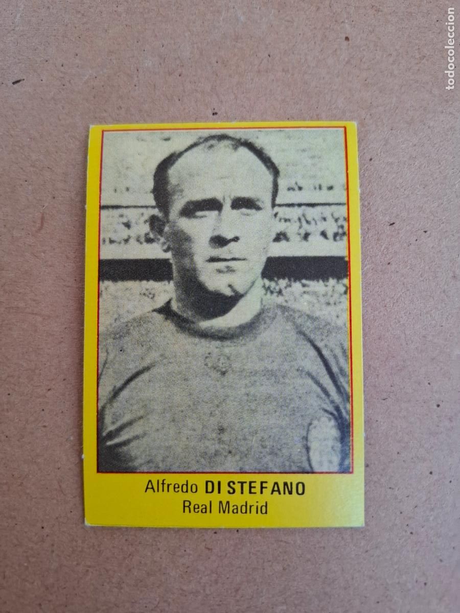 Cromos de F&uacute;tbol: SUPER F&Uacute;TBOL 84 1984 - ROLL&Aacute;N - ALFREDO DI STEFANO - REAL MADRID ( NUNCA PEGADO ) CP4