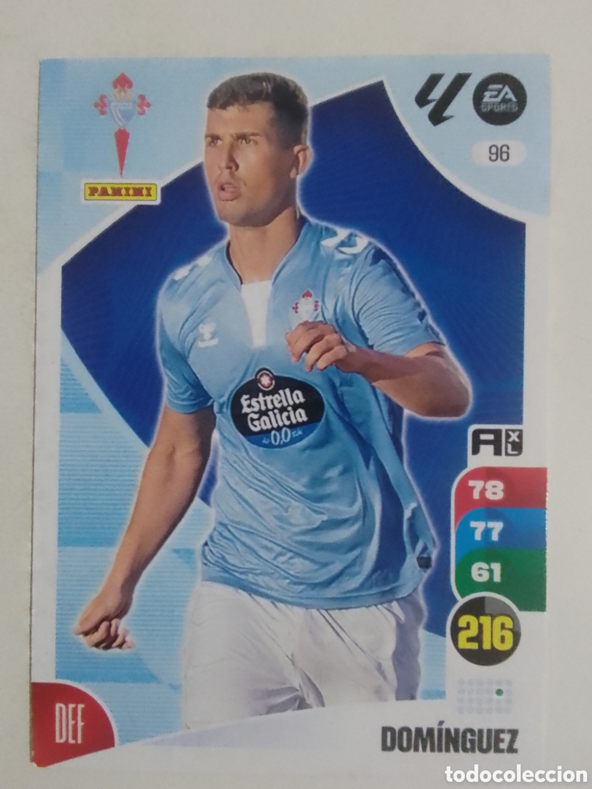 Cromos de F&uacute;tbol: Adrenalyn XL 2024-25 n&deg; 96 Dom&iacute;nguez &bull; Celta.