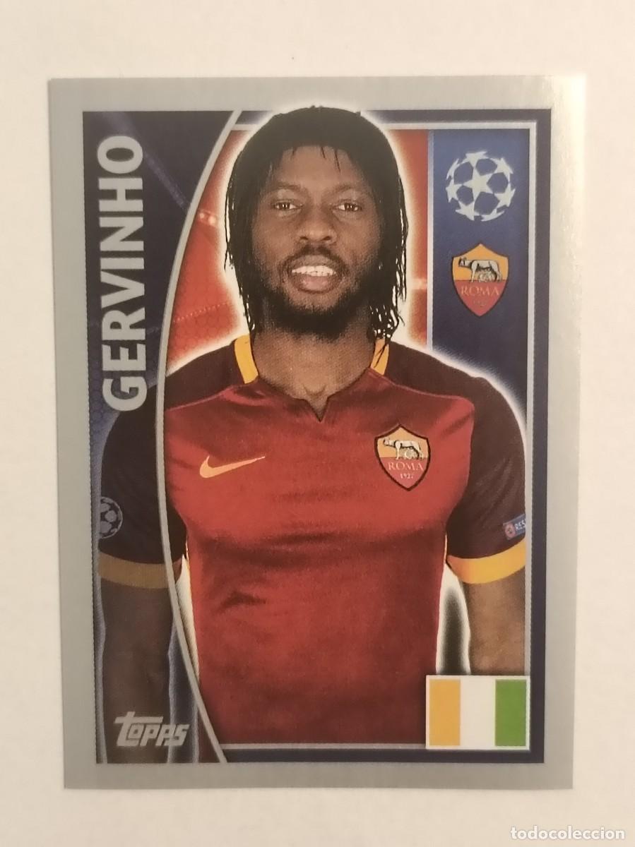 Cromos de F&uacute;tbol: #348 A GERVINHO (ROMA) UEFA CHAMPIONS LEAGUE 2015/2016 TOPPS