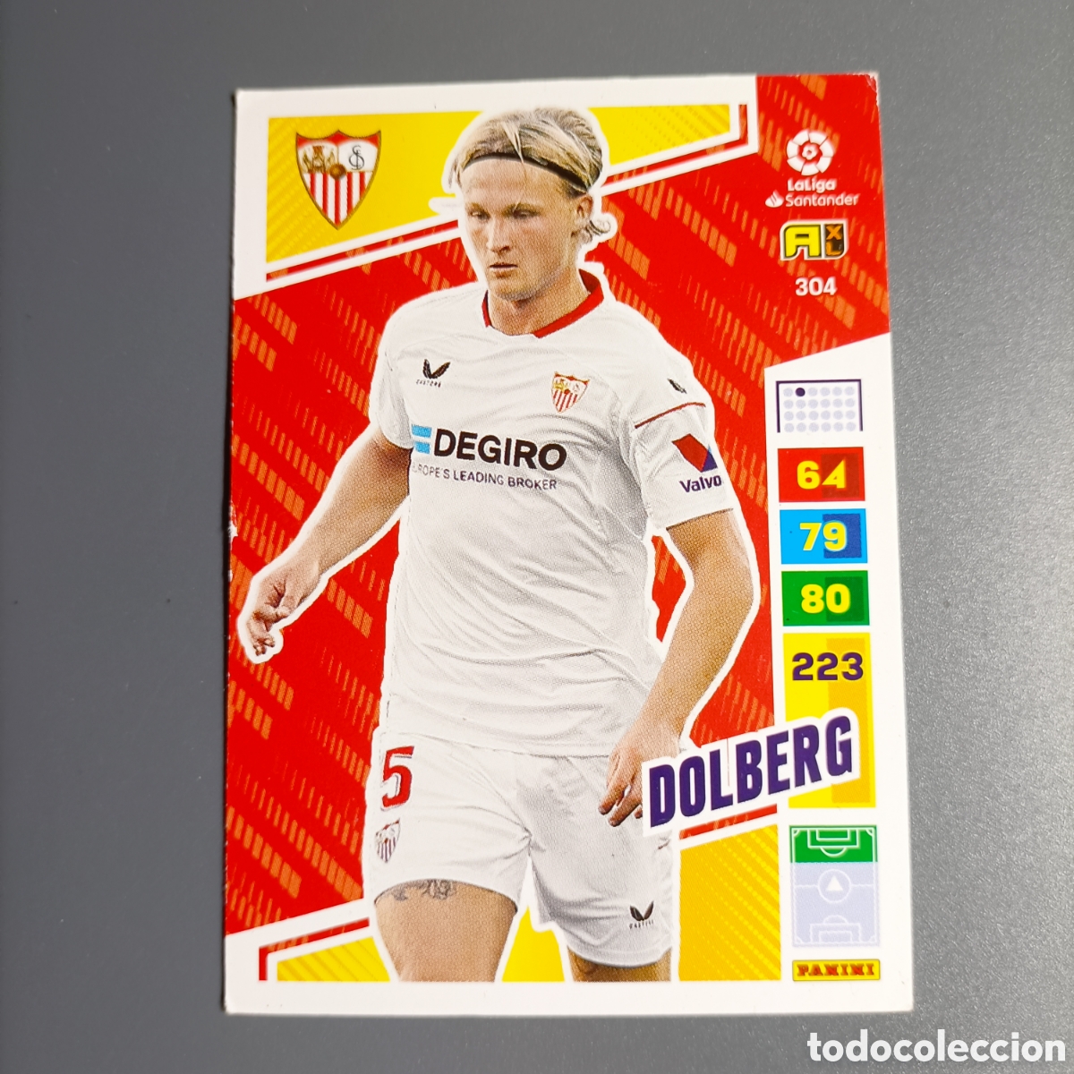 Cromos de F&uacute;tbol: ADRENALYN. LIGA 2022-2023 (SEVILLA) №304 DOLBERG