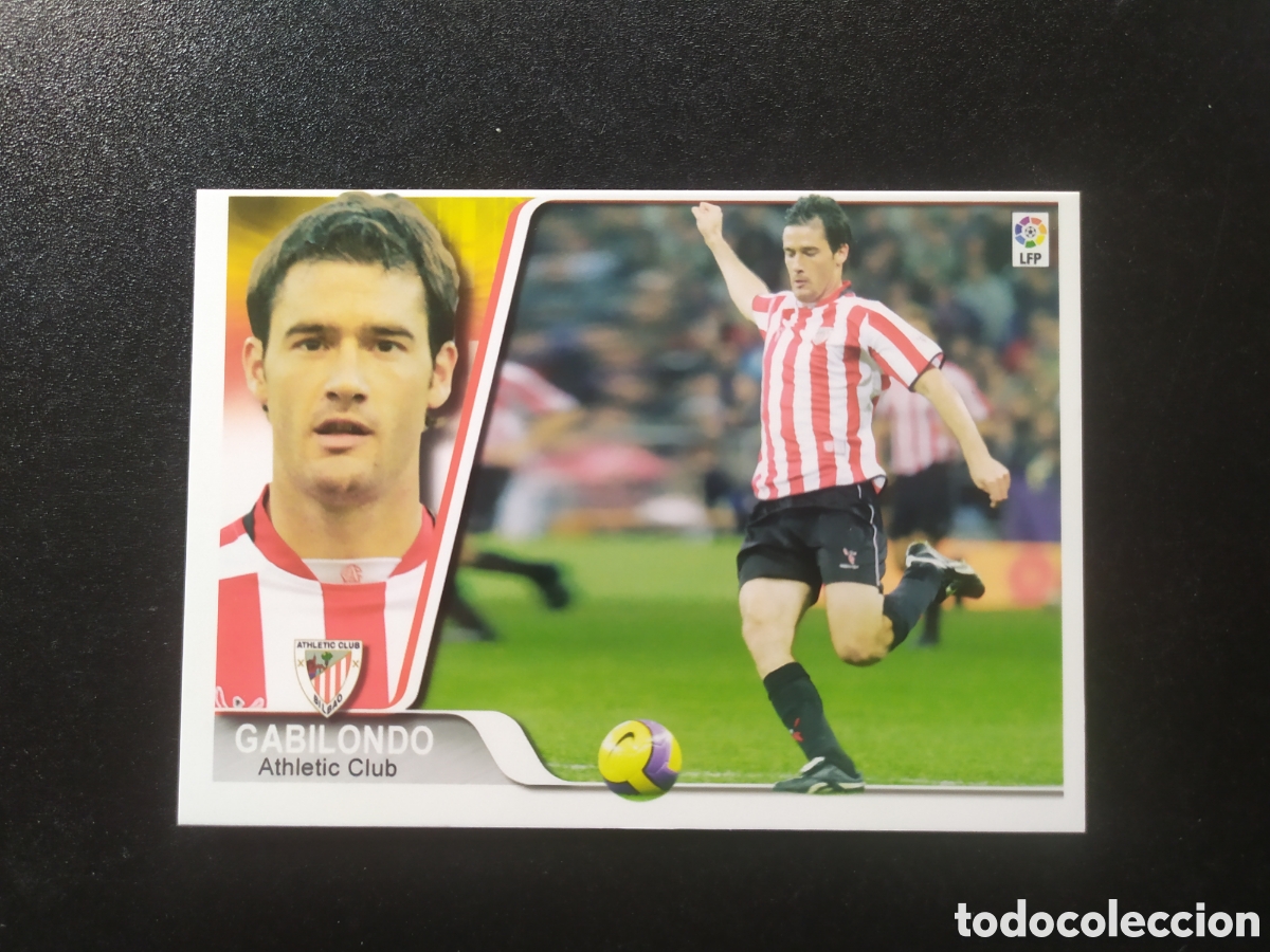 Cromos de F&uacute;tbol: Mundicromo ediciones estadio 2007 2008 07 08 Gabilondo n&deg; 298 Athletic Bilbao