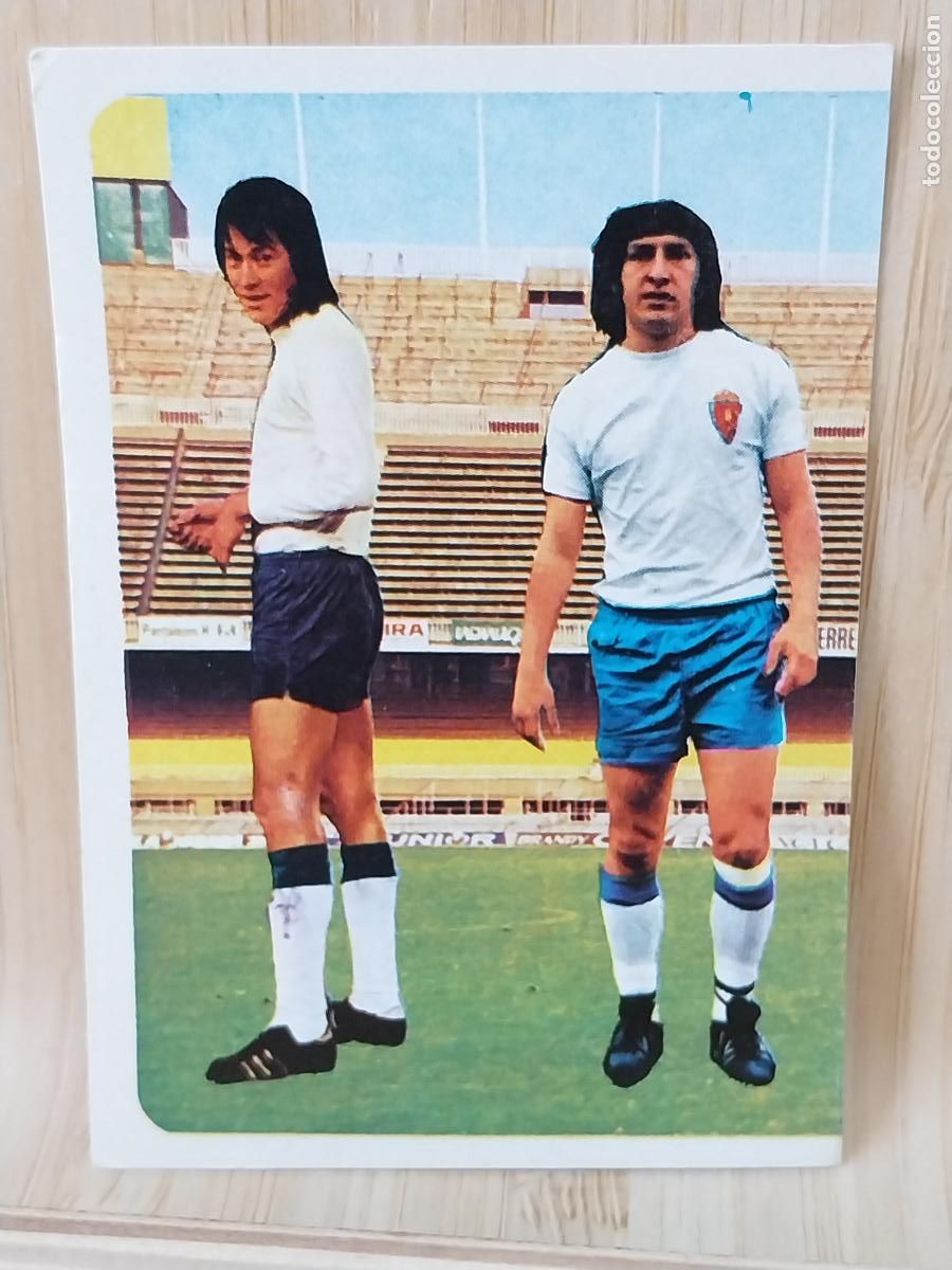 Cromos de F&uacute;tbol: ARRUA *-*-* DIARTE REAL ZARAGOZA # 141 LIGA 1975 75 76 ED RUIROMER CROMO SIN PEGAR NUNCA