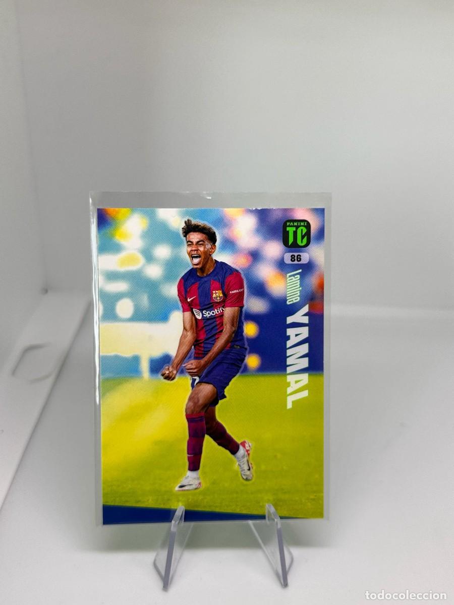 Cromos de F&uacute;tbol: Rookie Lamine Yamal FC Barcelona Panini Top Class 2024