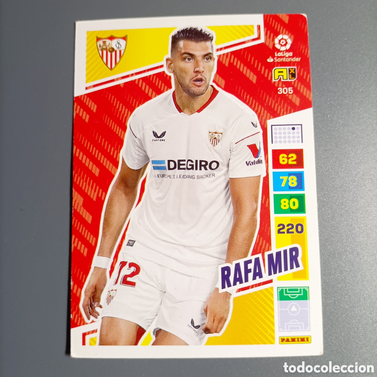 Cromos de F&uacute;tbol: ADRENALYN. LIGA 2022-2023 (SEVILLA) №305 RAFA MIR