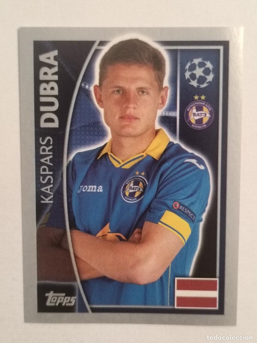 Cromos de F&uacute;tbol: #352 DUBRA (BATE BORISOV) UEFA CHAMPIONS LEAGUE 2015/2016 TOPPS