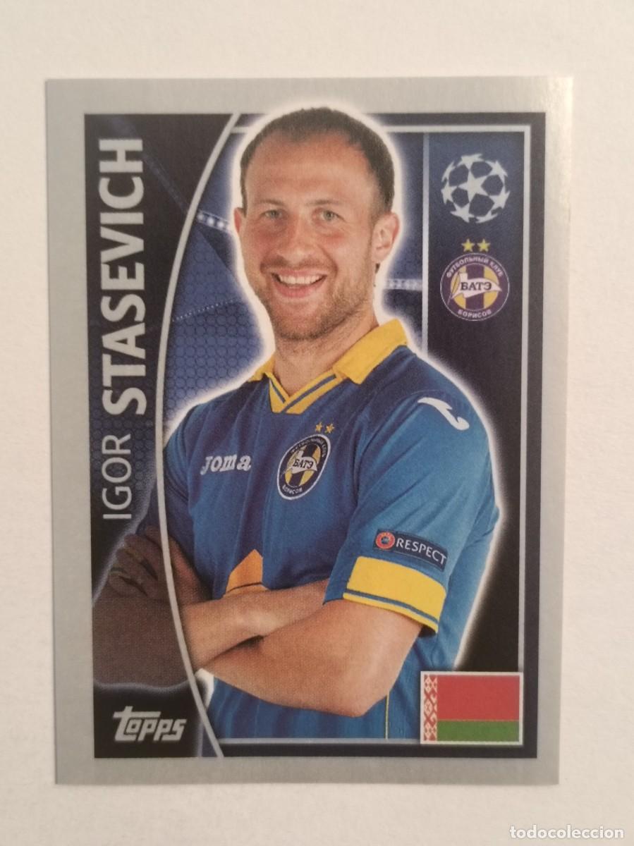 Cromos de F&uacute;tbol: #358 STASEVICH (BATE BORISOV) UEFA CHAMPIONS LEAGUE 2015/2016 TOPPS