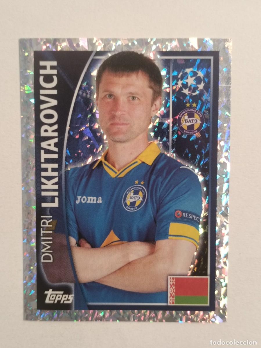Cromos de F&uacute;tbol: #359 LIKHTAROVICH (BATE BORISOV) UEFA CHAMPIONS LEAGUE 2015/2016 TOPPS