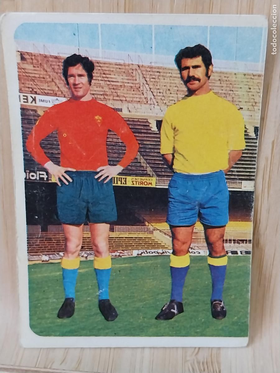 Cromos de F&uacute;tbol: CENITAGOYA *-*-* BONILLA CADIZ # 145 LIGA 1975 75 76 ED RUIROMER CROMO SIN PEGAR NUNCA
