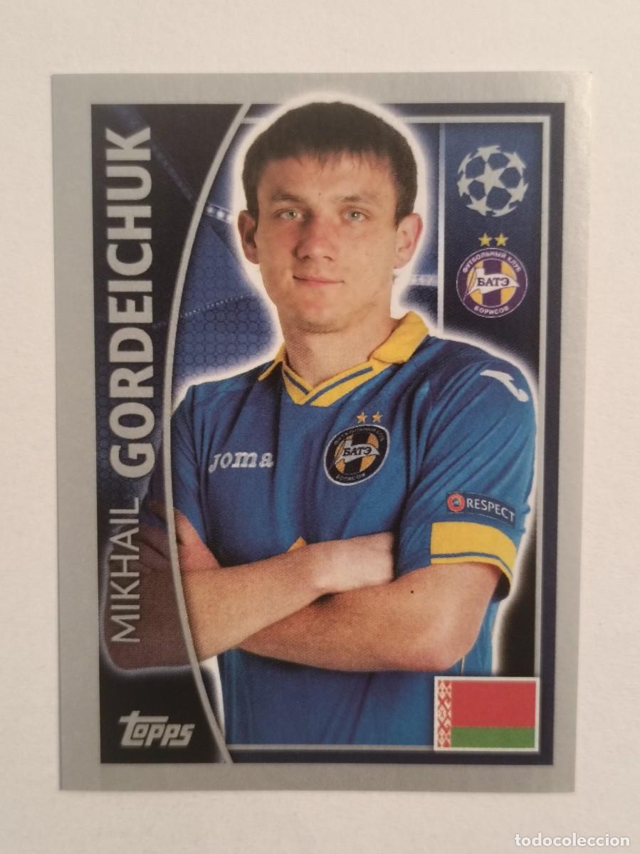 Cromos de F&uacute;tbol: #361 GORDEICHUK (BATE BORISOV) UEFA CHAMPIONS LEAGUE 2015/2016 TOPPS
