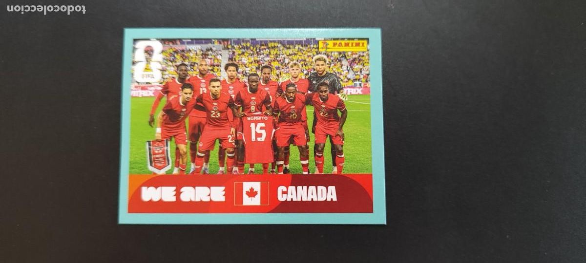 Cromos de Futebol: FIFA WORLD CUP 2026 STICKER ALINEACION CANADA # CAN13 PANINI