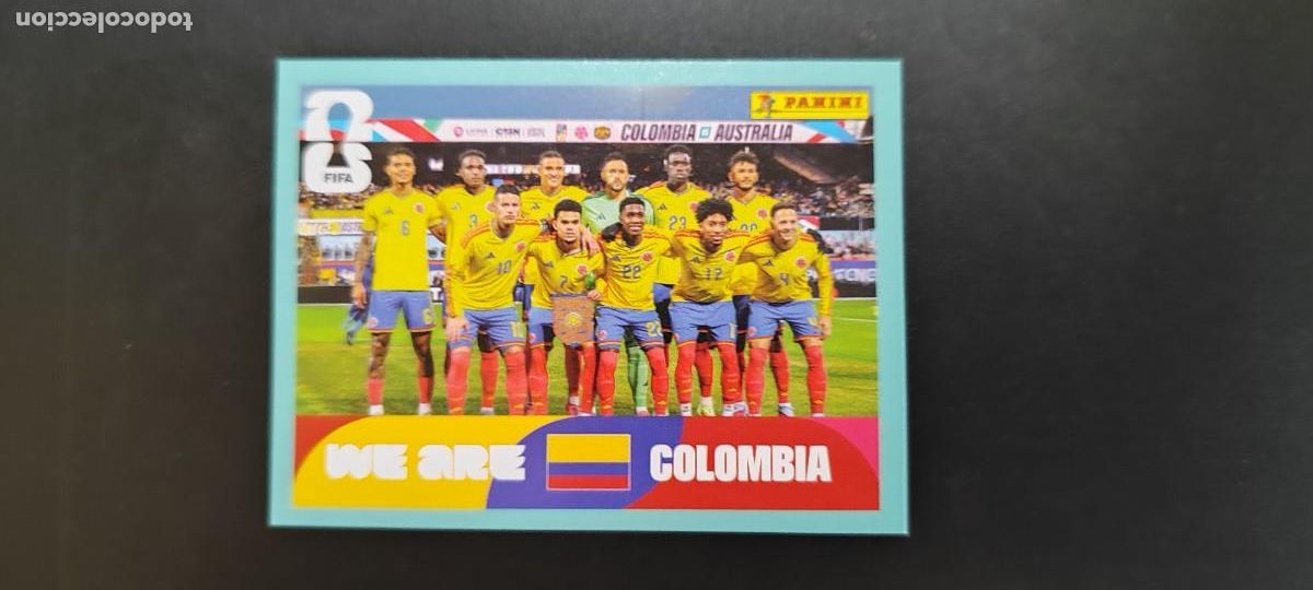 Cromos de Futebol: FIFA WORLD CUP 2026 STICKER ALINEACION COLOMBIA # COL13 PANINI