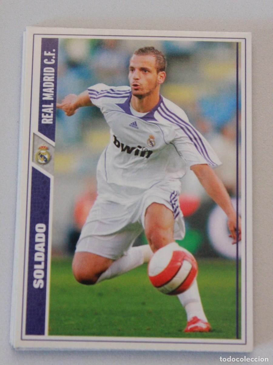 Cromos de F&uacute;tbol: Soldado Real Madrid CF Ediciones Este 2007-2008