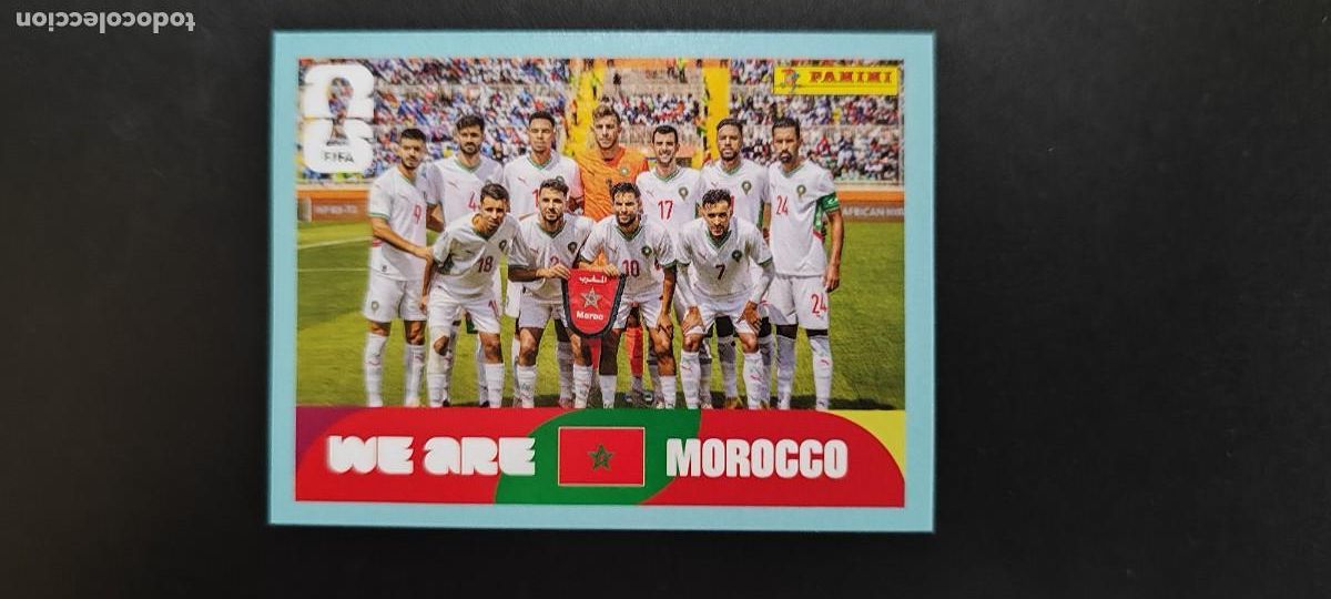 Fu&szlig;ball-Sticker: FIFA WORLD CUP 2026 STICKER ALINEACION MARRUECOS # MAR13 PANINI