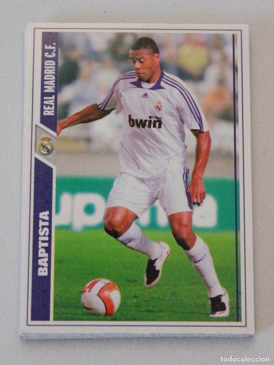Cromos de F&uacute;tbol: Baptista Real Madrid CF Ediciones Este 2007-2008