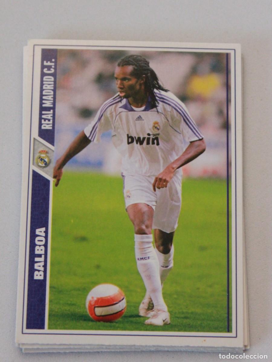 Cromos de F&uacute;tbol: Balboa Real Madrid CF Ediciones Este 2007-2008