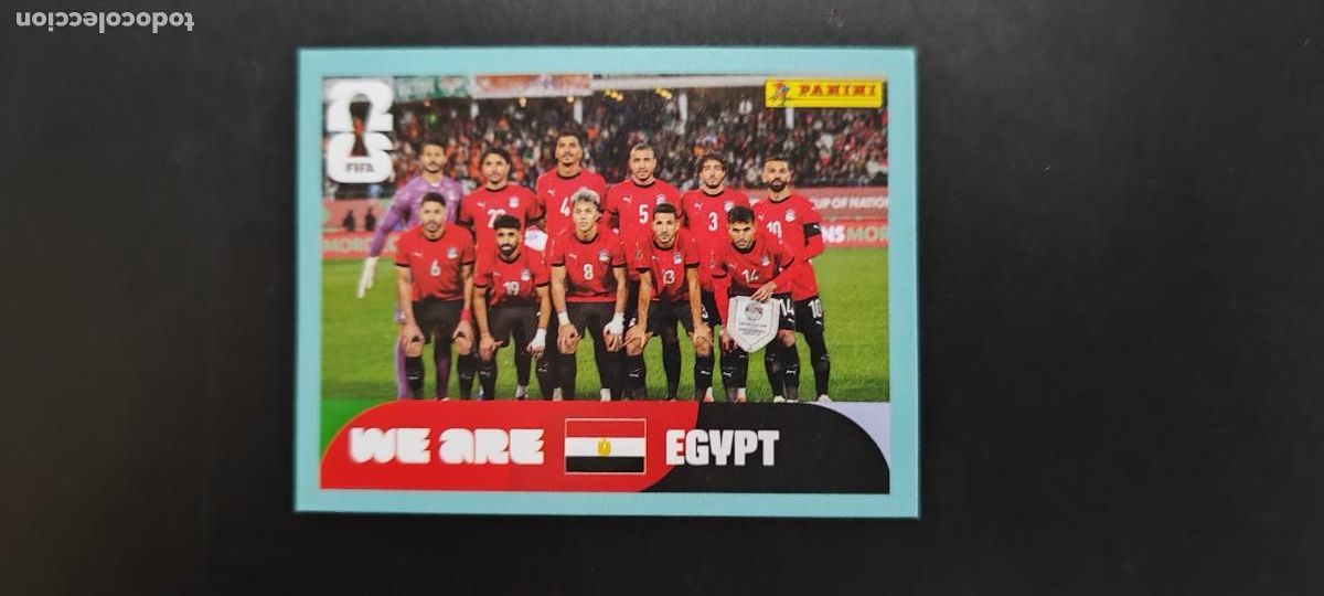 Cromos de F&uacute;tbol: FIFA WORLD CUP 2026 STICKER ALINEACION EGYPTO # EGY13 PANINI