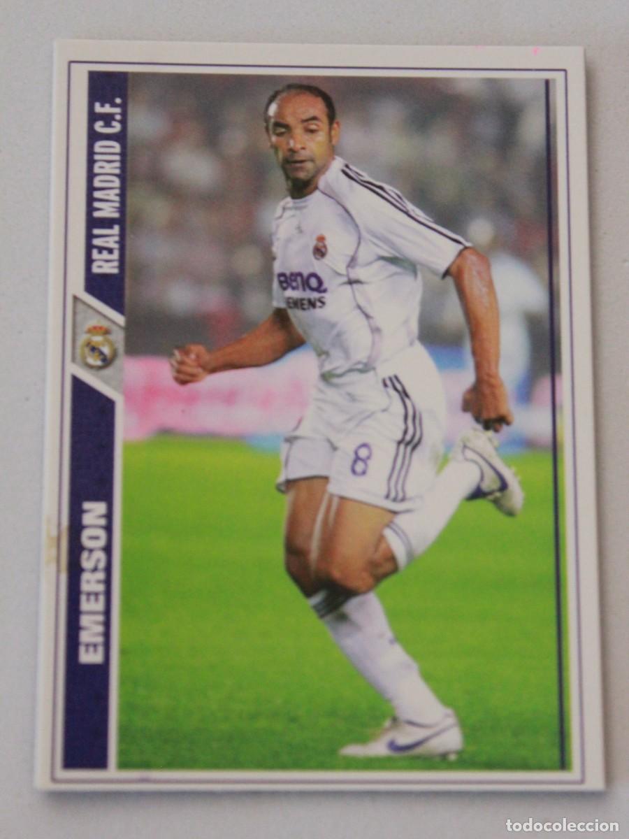 Cromos de F&uacute;tbol: Emerson Real Madrid CF Ediciones Este 2007-2008